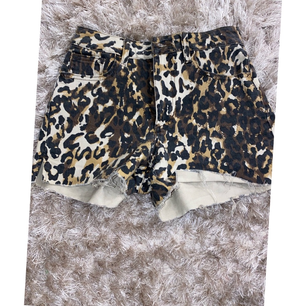 JOE jeans Leopard Denim Shorts- SZ 27
